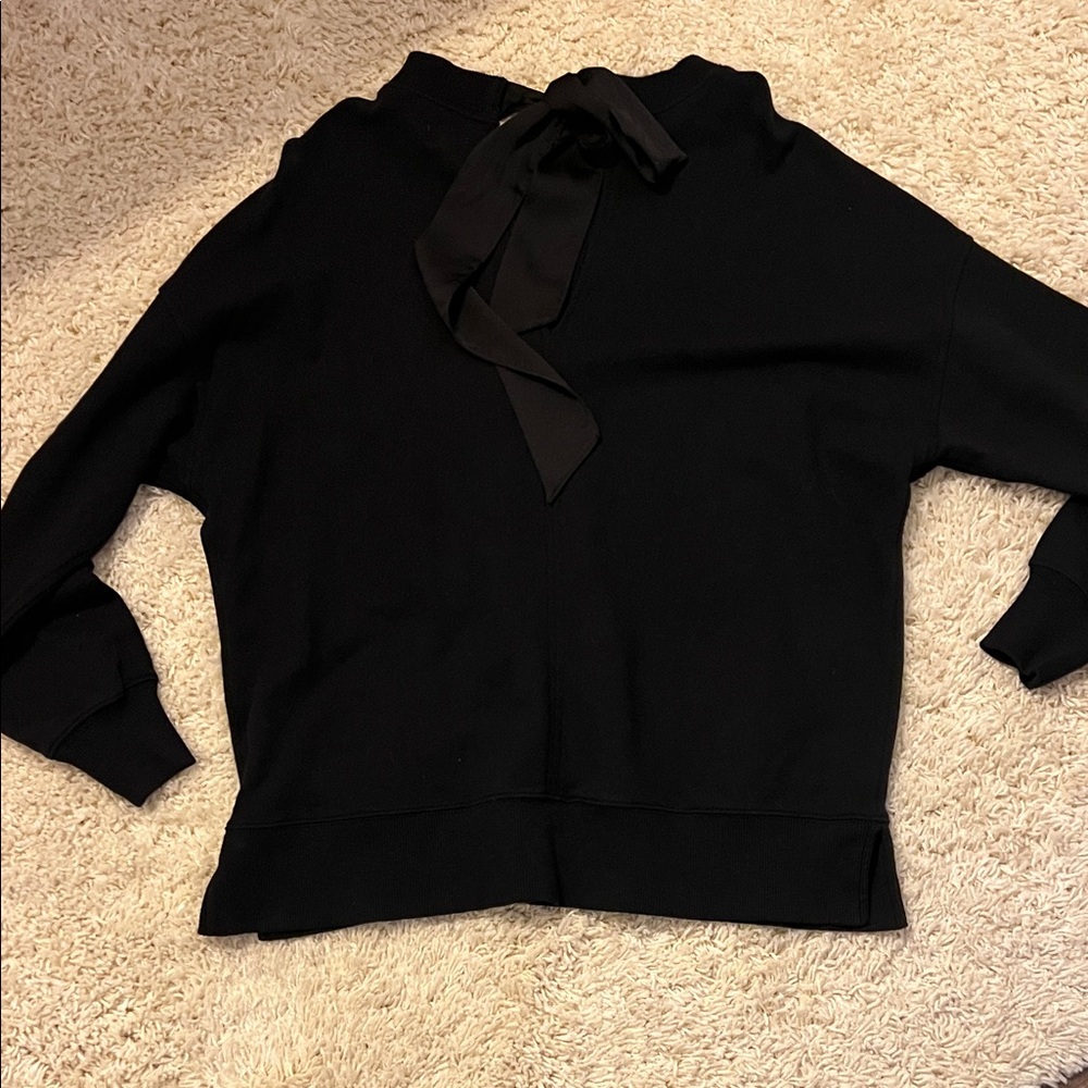 Aerie Classic Black Knit Top